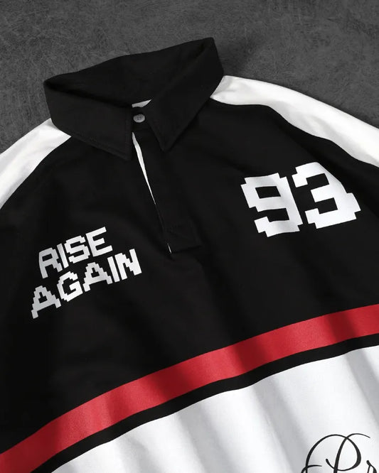 Oversized T-shirts
Glitched Reality Oversized Polo